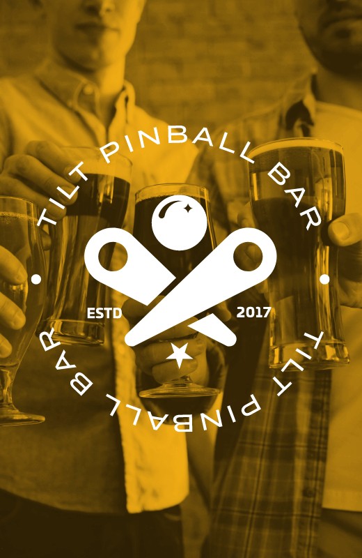 tilt pinball bar branding