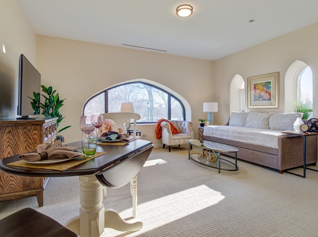 an amazing grace apartment living room