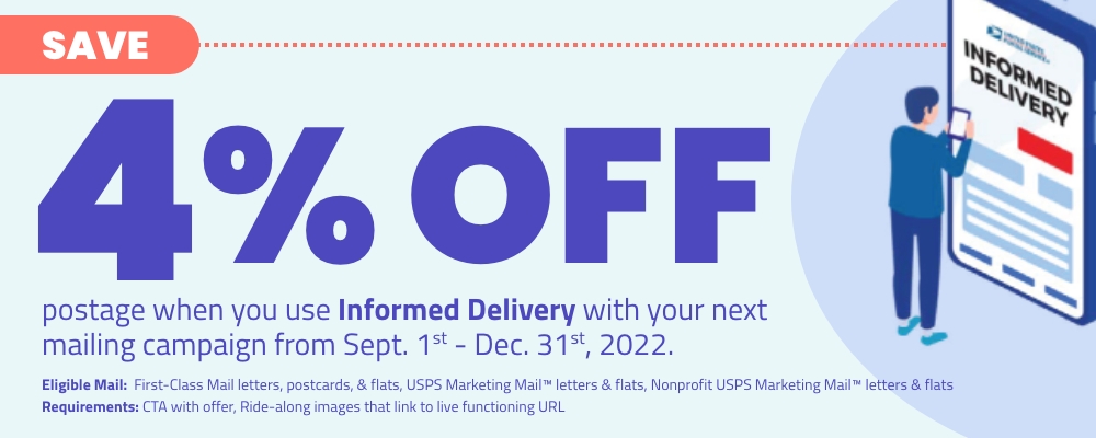 USPS® Offers Additional Savings with Informed Delivery