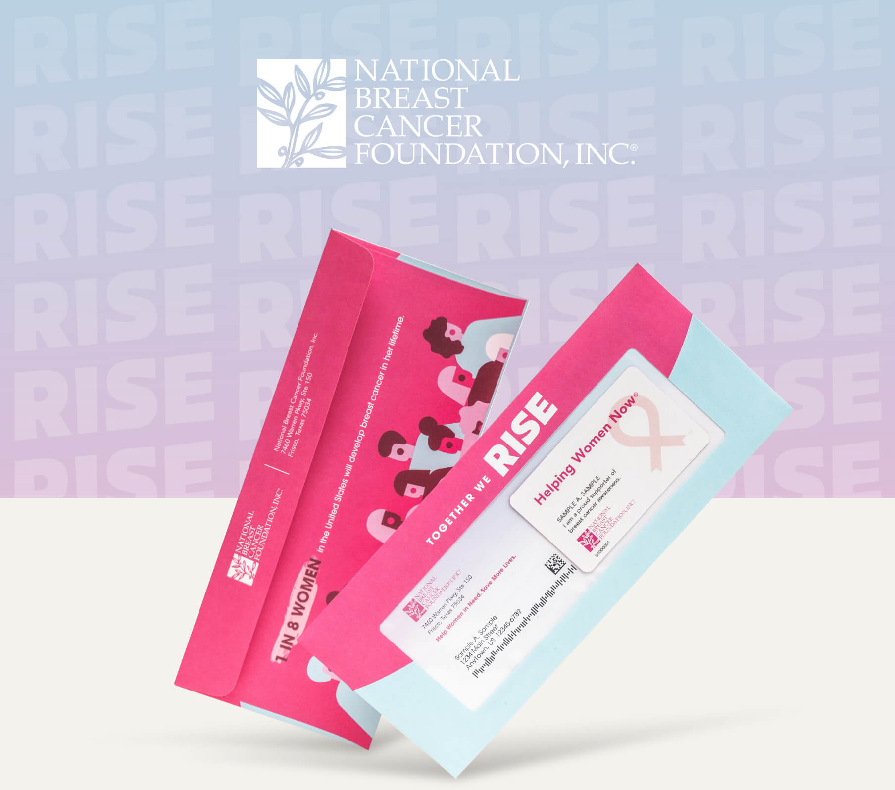 national breast cancer foundation mail pieces
