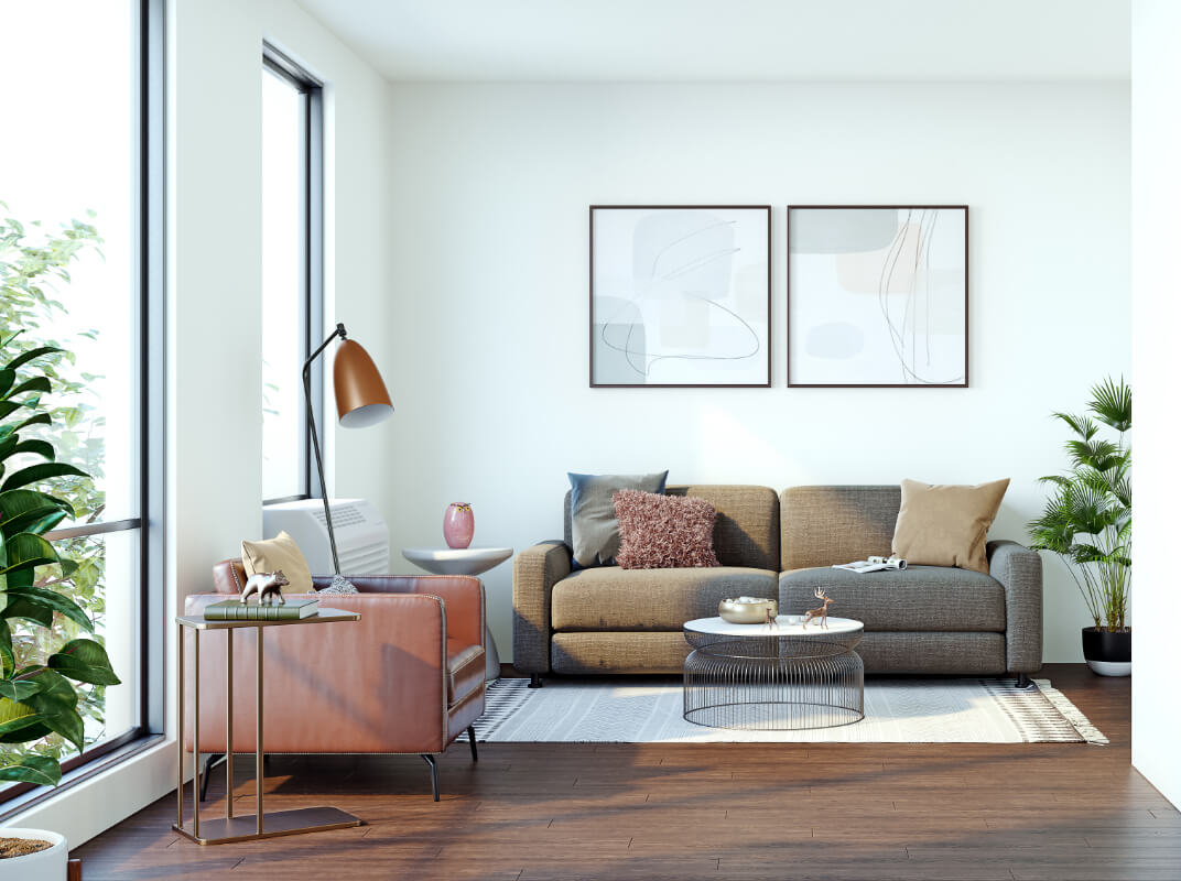 a rym minneapolis apartment living room