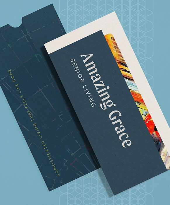 amazing grace branded pocket folders